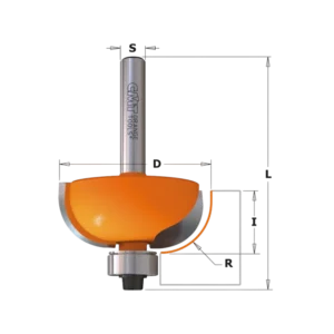 otsfrees, laagriga hm s=12 d=44,5x i 18,5 r16