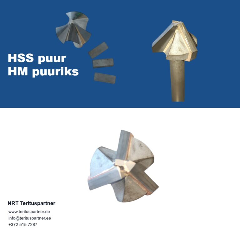 Uus elu versengipuurile — HSS-freesile HM-terade jootmine